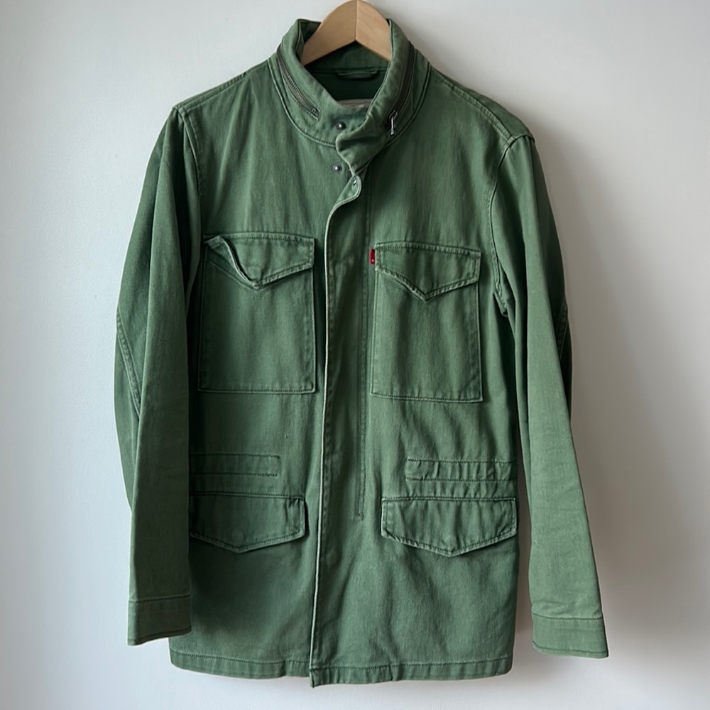 Green Levi’s Cargo Jacket